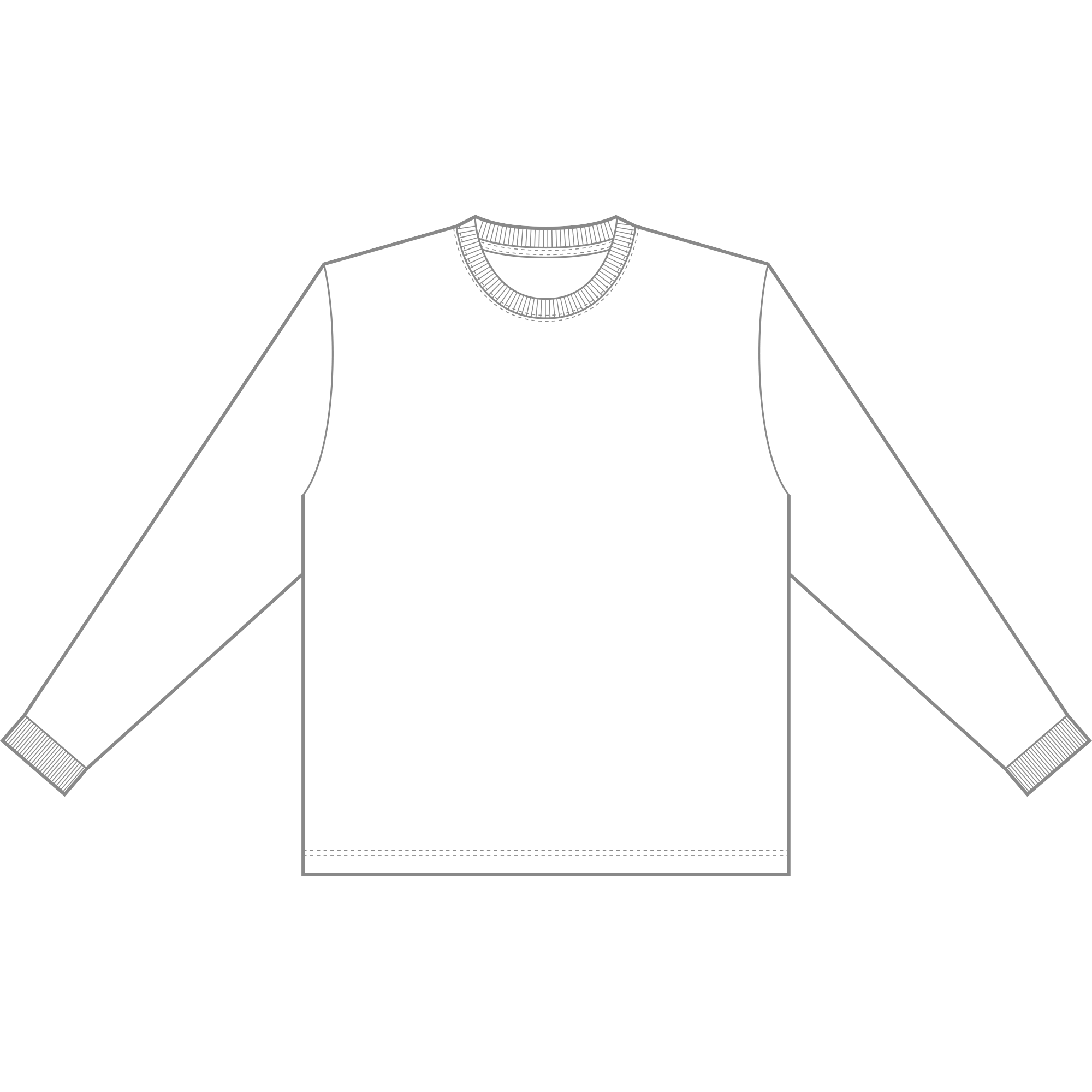 ASTY-T1304 6oz クラシック 長袖Tシャツ | 福岡 オリジナルTシャツ 